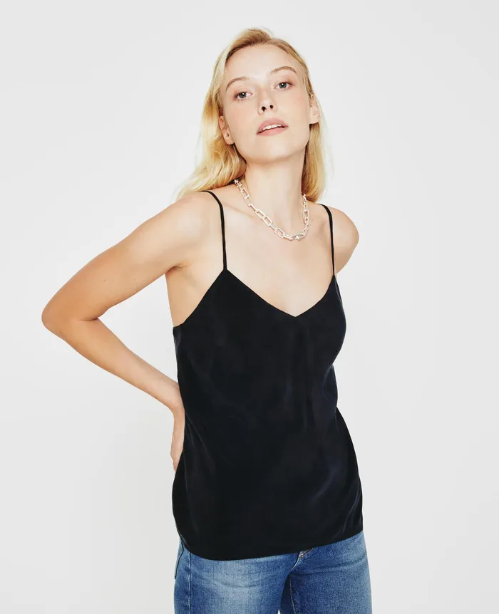 AG Jeans Tops and Shirts Women Scarlet Cami TRUE BLACK AG Jeans Tops and Shirts Women Scarlet Cami TRUE BLACK