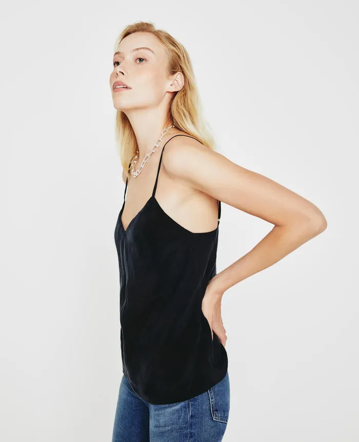 AG Jeans Tops and Shirts Women Scarlet Cami TRUE BLACK AG Jeans Tops and Shirts Women Scarlet Cami TRUE BLACK