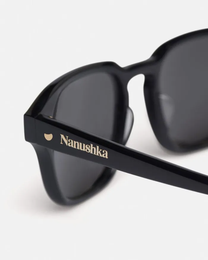 Aiza BioPlastic Sunglasses Black WomenMen Nanushka Eyewear