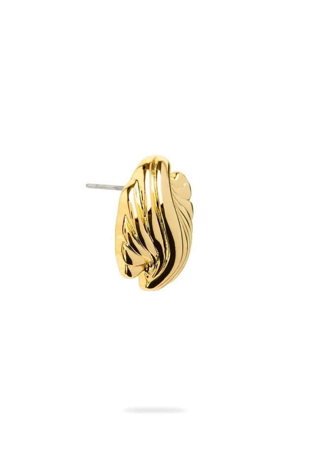 Aje Alina Clamshell Earring Gold Women Jewellery