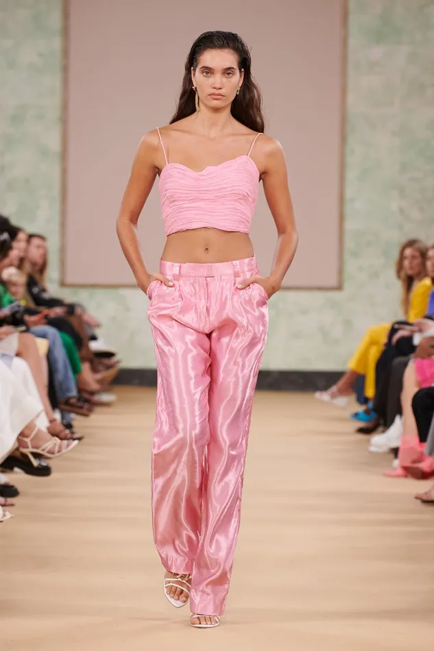Aje Gracious Pant Ballet Pink Women Pants