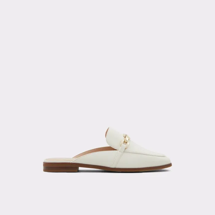 Alaeladar White Women ALDO Mule Shoes