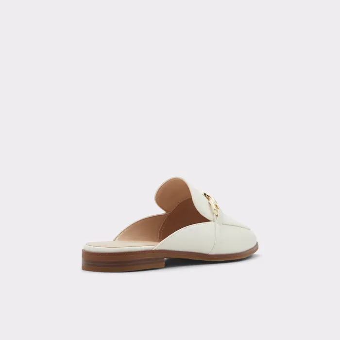 Alaeladar White Women ALDO Mule Shoes