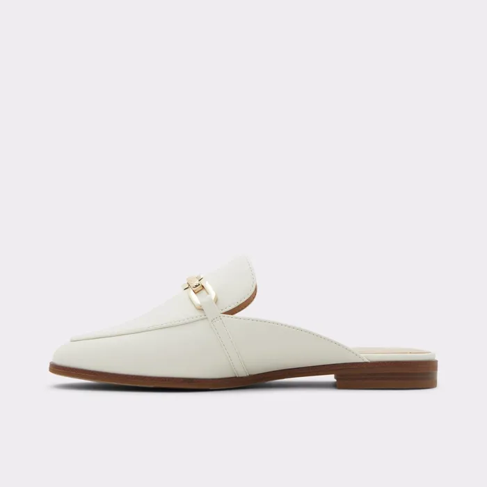 Alaeladar White Women ALDO Mule Shoes