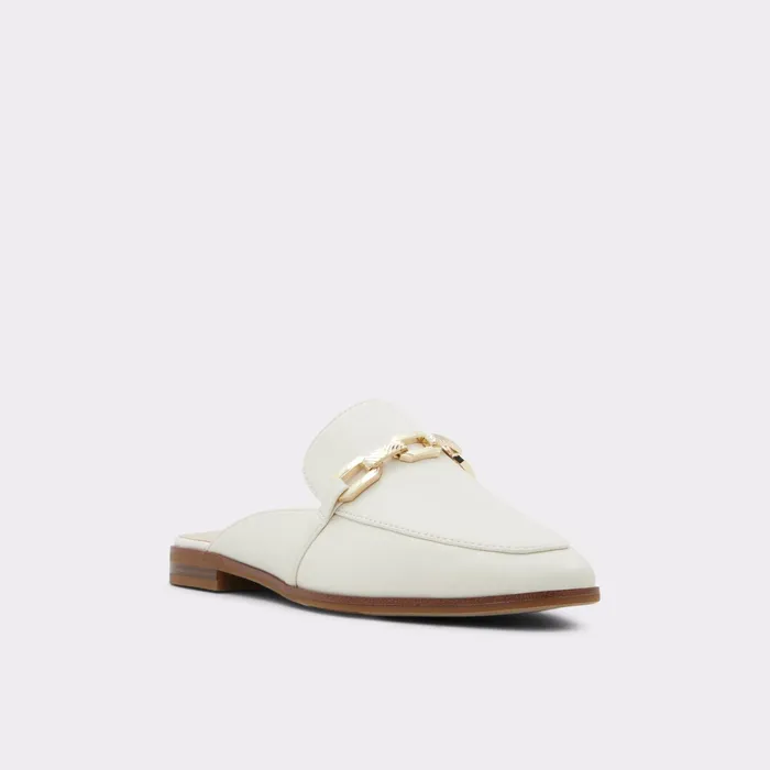 Alaeladar White Women ALDO Mule Shoes