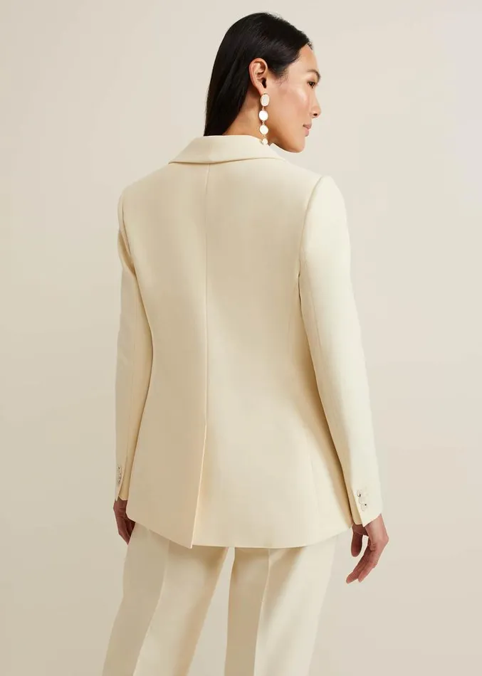 Alexis Shawl Collar Suit Jacket Yellow Women Phase Eight Jackets