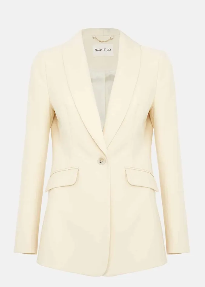 Alexis Shawl Collar Suit Jacket Yellow Women Phase Eight Jackets