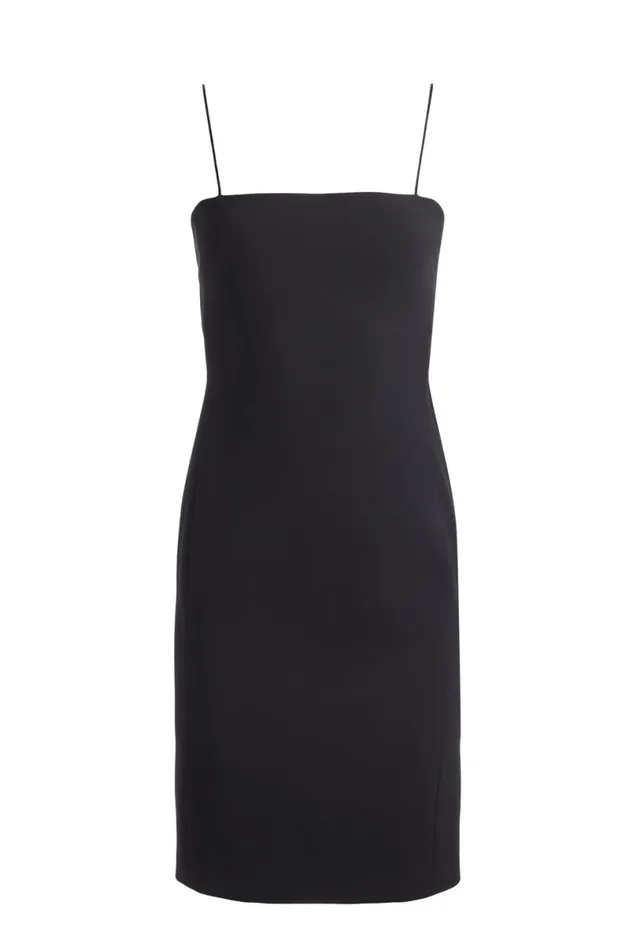 Alice Olivia Ada Peekaboo Dress Blackoff White Women Dresses