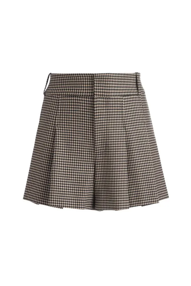Alice Olivia Scarlet Flutter Short Camelblack Women Suits