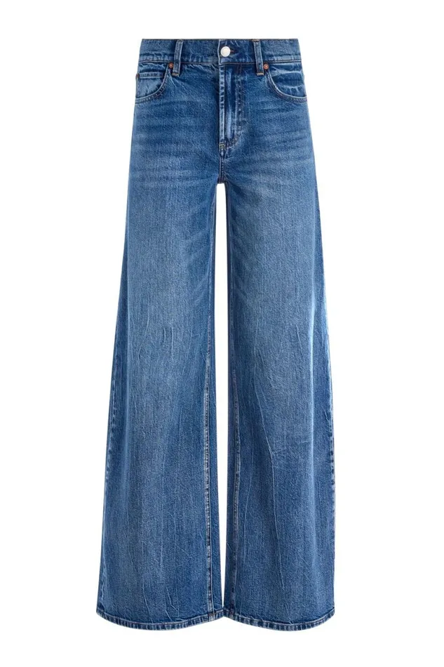 Alice Olivia Trish Jean Brooklyn Blue Women Pants
