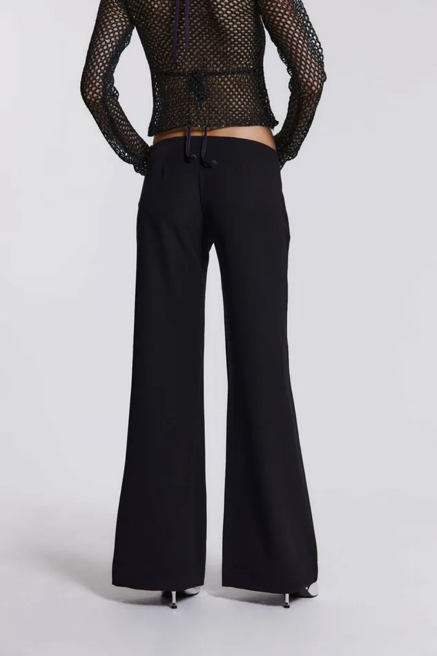 Anas Low Waist Trousers Black Women Jaded London Trousers Anas Low Waist Trousers Black Women Jaded London Trousers