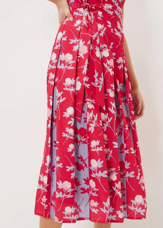 Antonella Print Fit And Flare Dress Lipstickpale Blue Women Phase Eight Dresses Antonella Print Fit And Flare Dress Lipstickpale Blue Women Phase Eight Dresses
