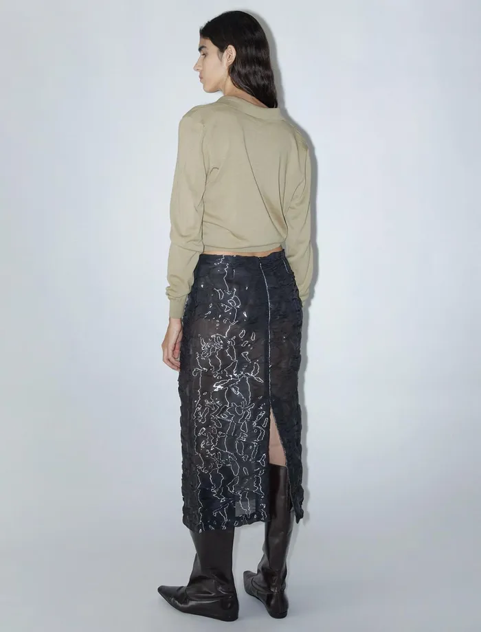 Aoi Dark Grey Women Paloma Wool Skirts
