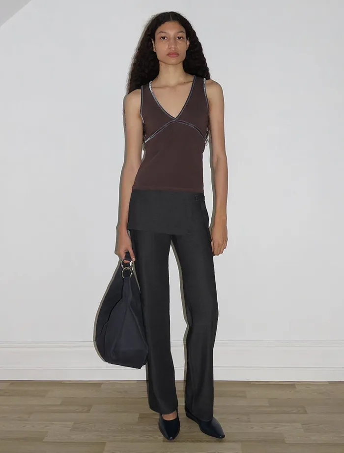 Archive Dark Grey Women Paloma Wool Trousers