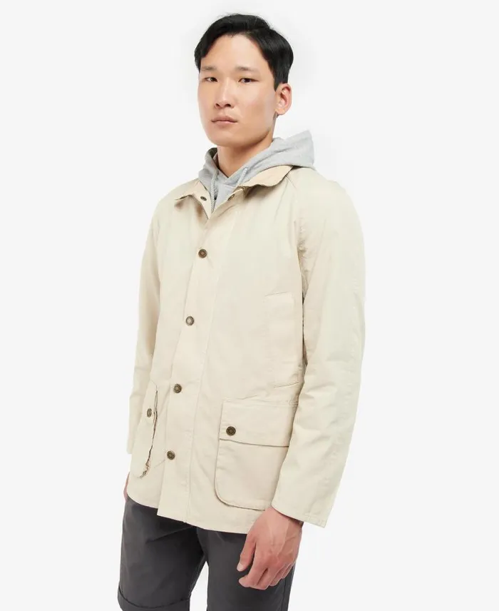 Ashby Casual Jacket Inky Blue Men Barbour Casual Jackets