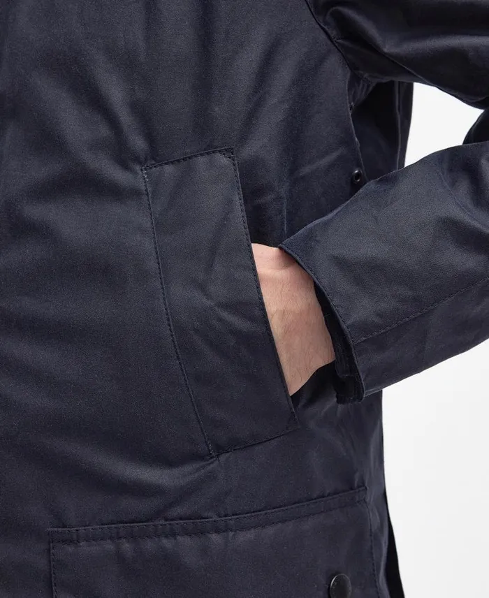 Ashby Waxed Jacket Bark Men Barbour Waxed Jackets