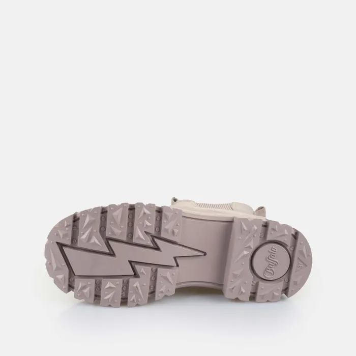 Aspha Chelsea Mid Warm Purple Buffalo Boots and AnkleBoots
