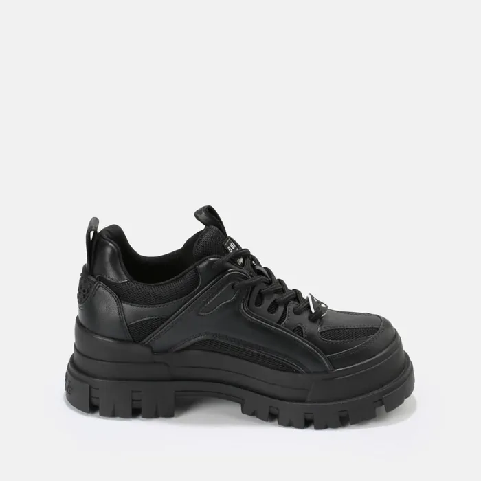 Aspha Hyb Black Buffalo Lace Up Shoes Aspha Hyb Black Buffalo Lace Up Shoes