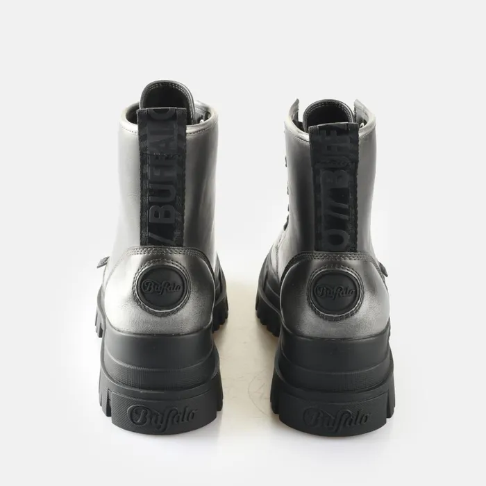 Aspha Rld Vntg Pewterblack Buffalo Boots and AnkleBoots