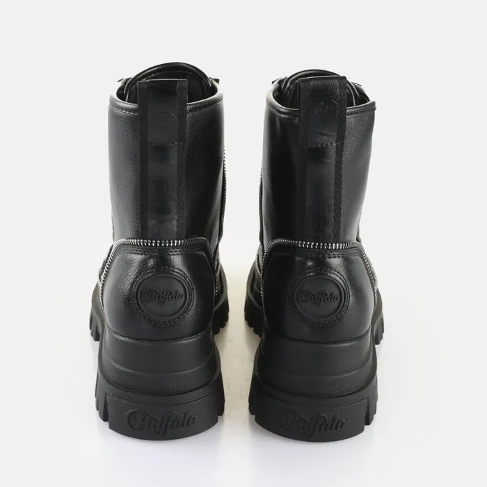 Aspha Rld Zip Black Buffalo Boots and AnkleBoots Aspha Rld Zip Black Buffalo Boots and AnkleBoots