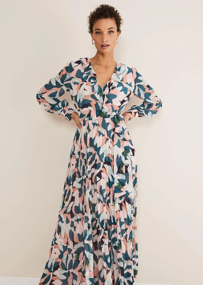 Averie Floral Maxi Dress Multicoloured Women Phase Eight Dresses