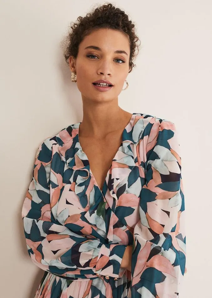 Averie Floral Maxi Dress Multicoloured Women Phase Eight Dresses