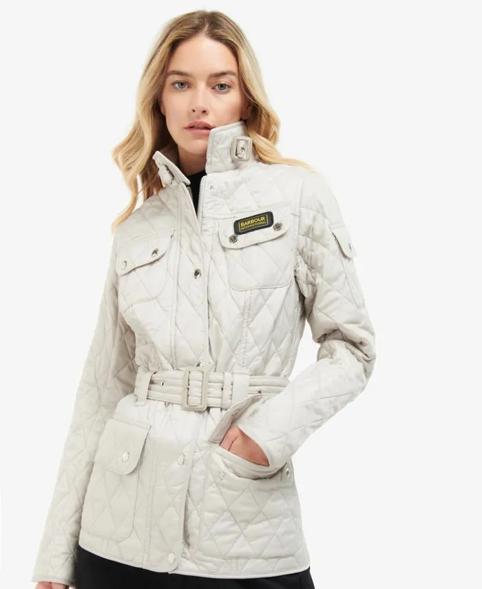 BIntl International Quilted Jacket Midnight Green Women Barbour Quilted Jackets