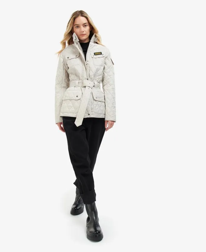 BIntl International Quilted Jacket Midnight Green Women Barbour Quilted Jackets