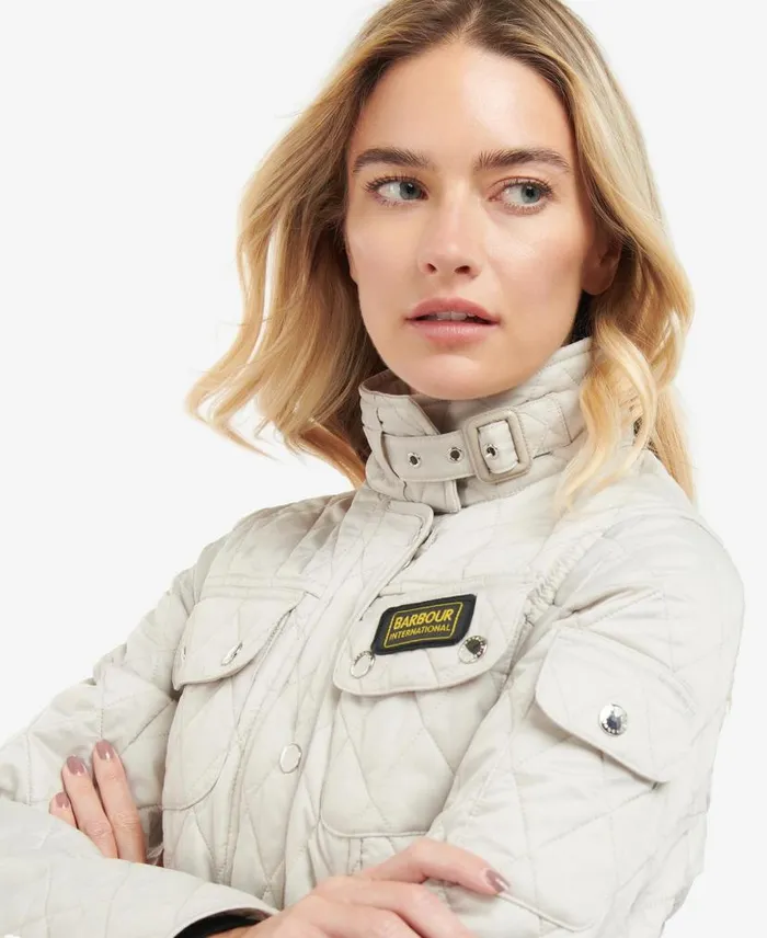 BIntl International Quilted Jacket Midnight Green Women Barbour Quilted Jackets