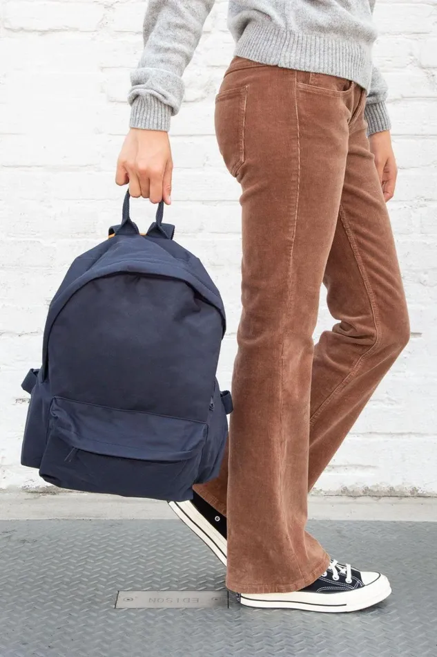 Backpack Navy Blue Women Brandy Melville Bags and Backpacks