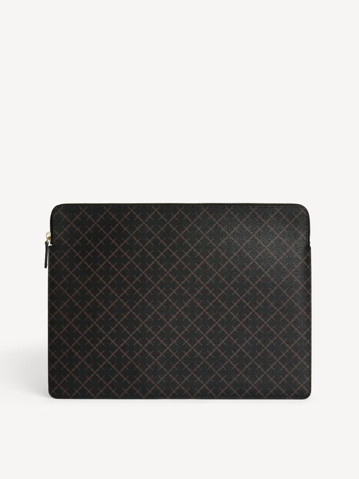 Bags Women By Malene Birger Ivy Laptop Case 16034 Dark Chokolate