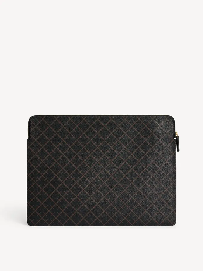 Bags Women By Malene Birger Ivy Laptop Case 16034 Dark Chokolate