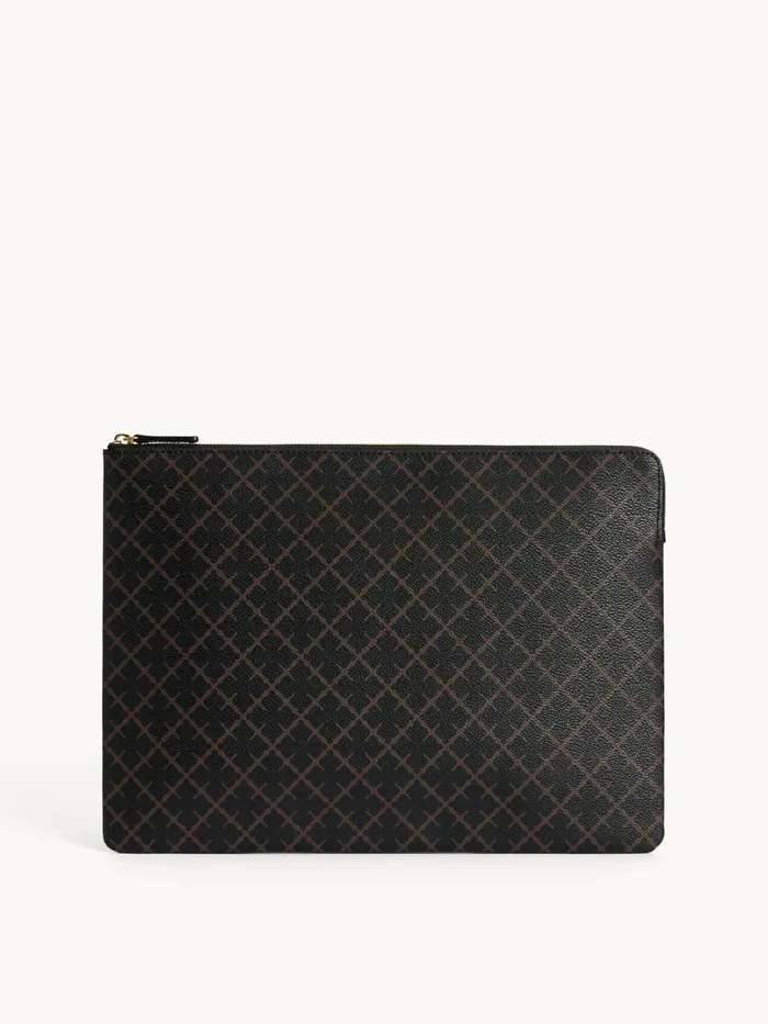 Bags Women By Malene Birger Ivy Laptop Case Dark Chokolate