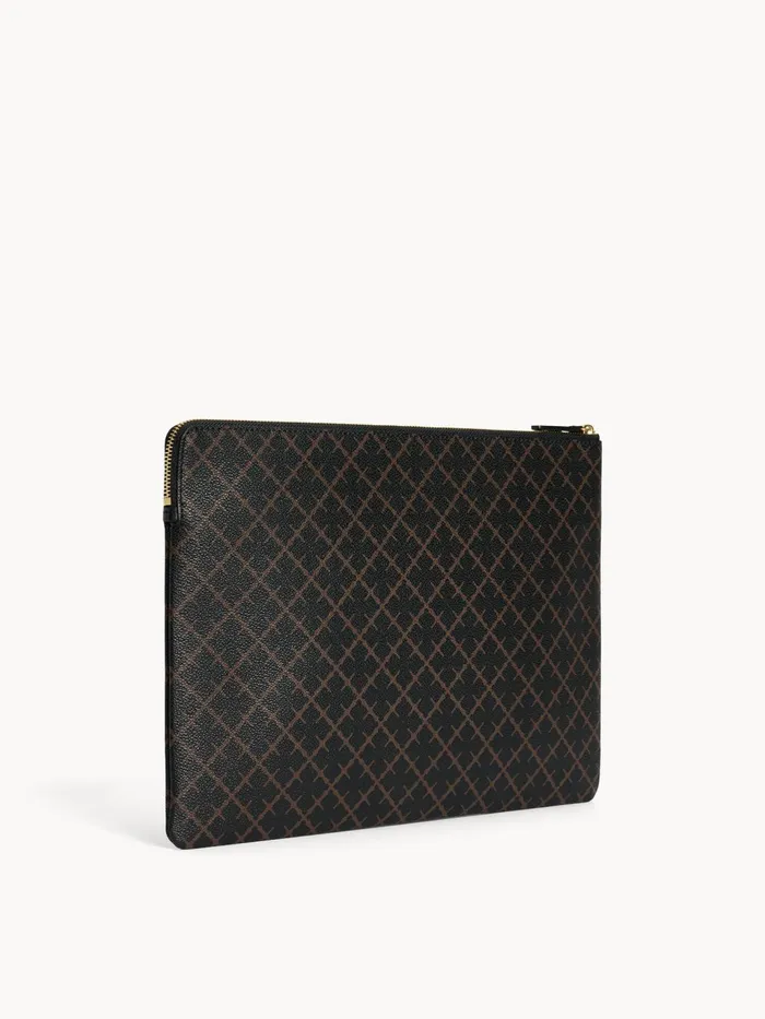 Bags Women By Malene Birger Ivy Laptop Case Dark Chokolate