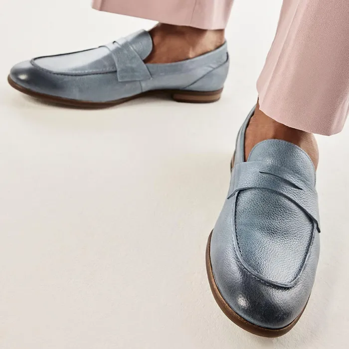 Bainville Light Blue Men ALDO Loafers and SlipOns
