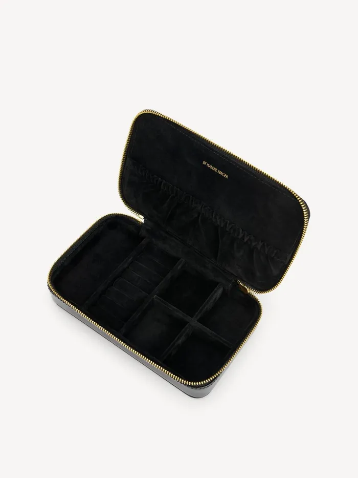 Beauty Bags Women By Malene Birger Aya Cher Jewellery Case Black
