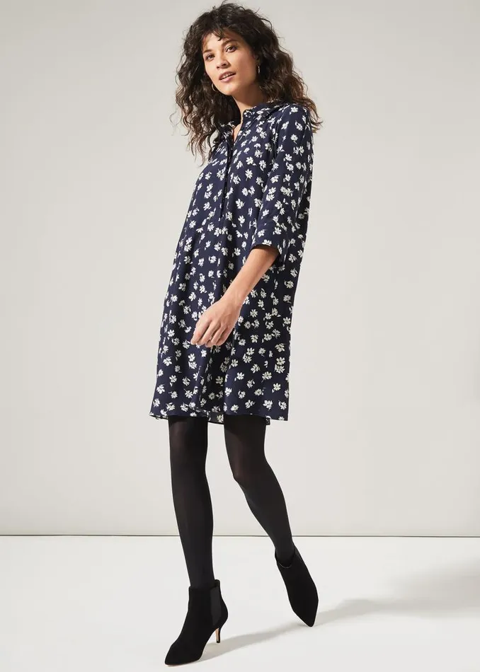 Bella Floral Dress Navyivory Women Phase Eight Dresses