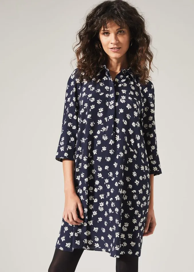 Bella Floral Dress Navyivory Women Phase Eight Dresses
