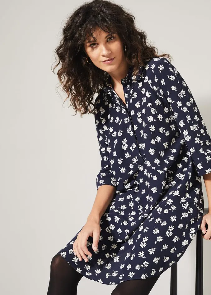 Bella Floral Dress Navyivory Women Phase Eight Dresses