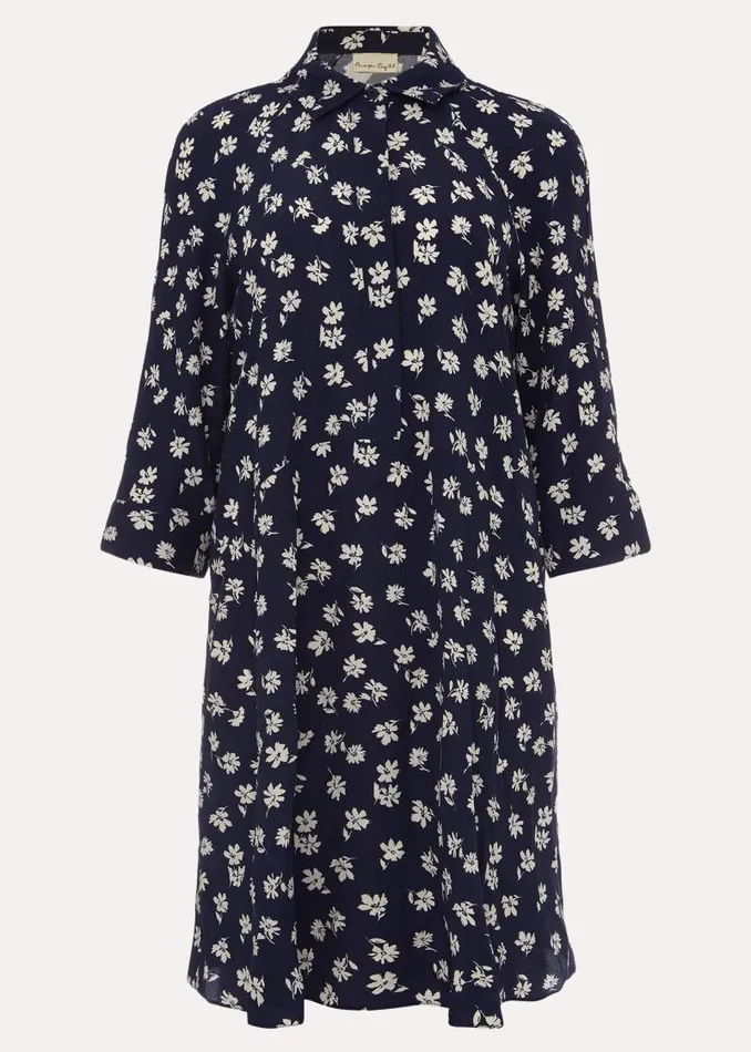 Bella Floral Dress Navyivory Women Phase Eight Dresses