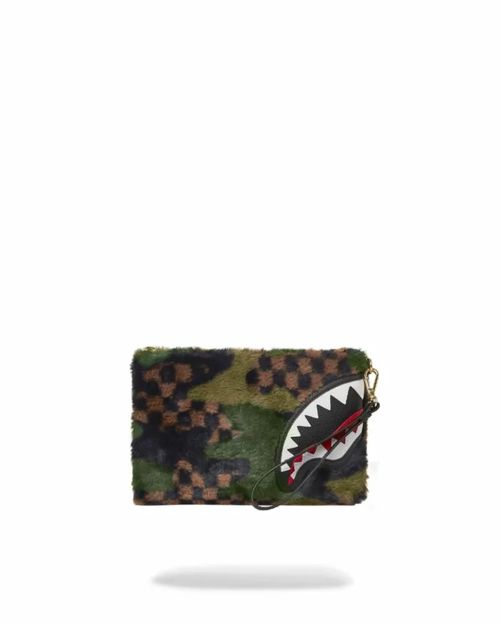 BIG SKY FUR SHARK CROSSOVER CLUTCH Bags SPRAYGROUND