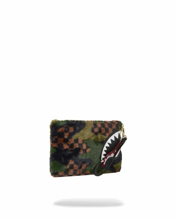 BIG SKY FUR SHARK CROSSOVER CLUTCH Bags SPRAYGROUND
