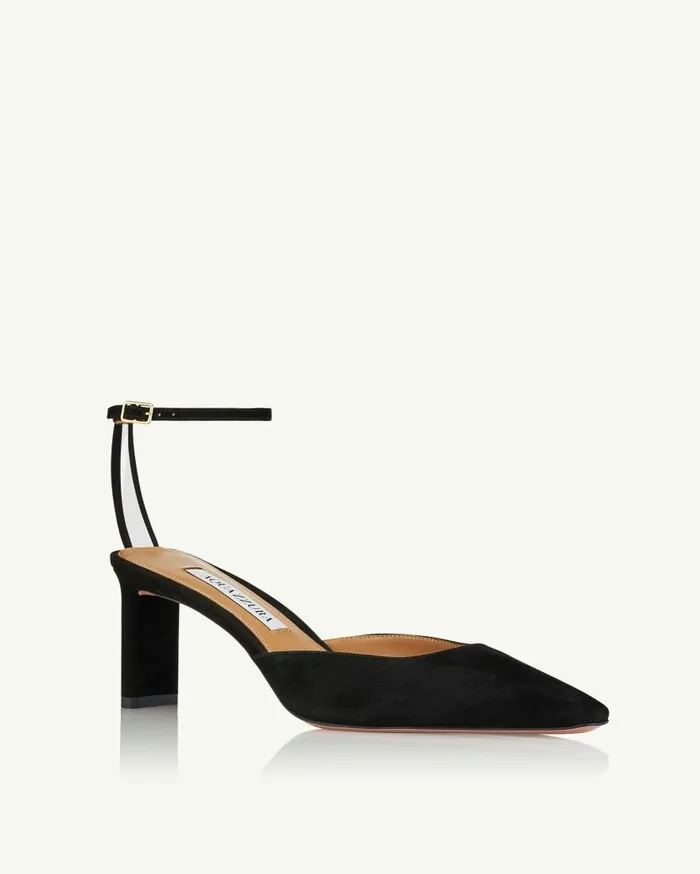 Blade Pump 65 Black Women Aquazzura Pumps