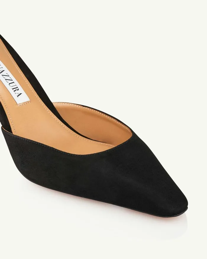 Blade Pump 65 Black Women Aquazzura Pumps Blade Pump 65 Black Women Aquazzura Pumps