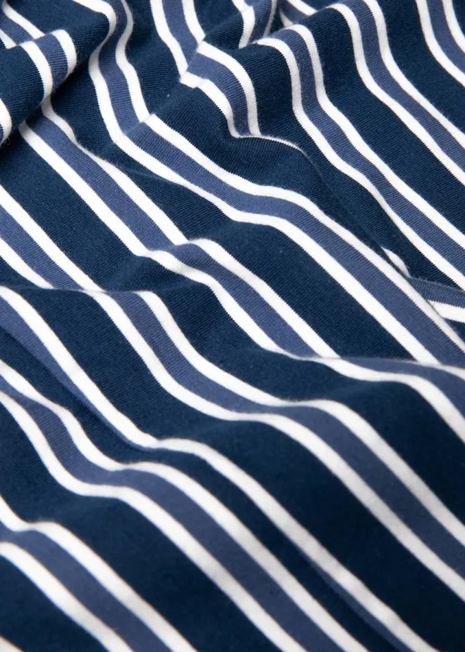 Blutsgeschwister Breton Shirt Oh Marine Blue Women Tops