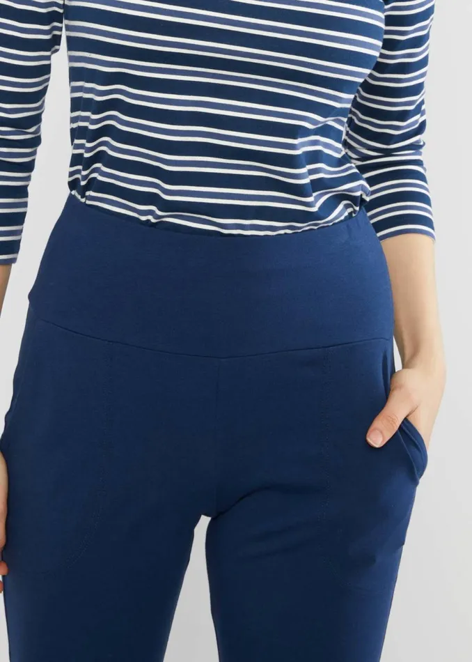 Blutsgeschwister Breton Shirt Oh Marine Blue Women Tops