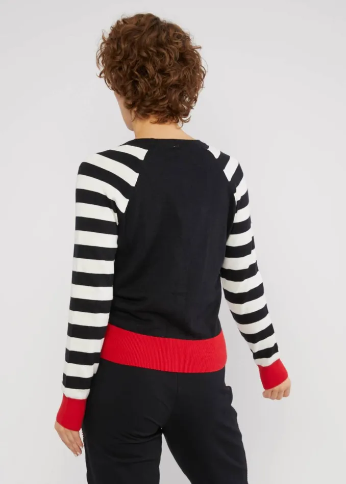 Blutsgeschwister Cardigan Bright Side Of Life Black Women Cardigans