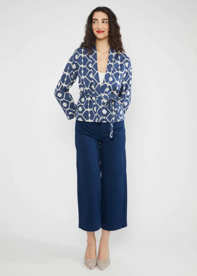 Blutsgeschwister Cardigan Cardymono Blue Women Cardigans