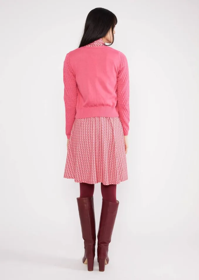 Blutsgeschwister Cardigan Save The World Pink Women Cardigans