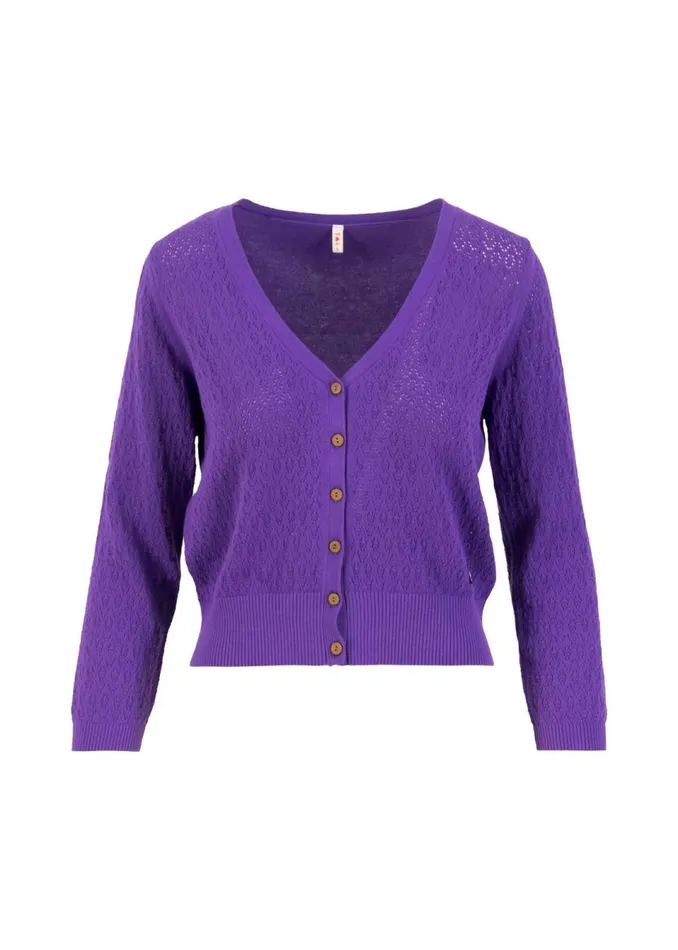 Blutsgeschwister Cardigan Sweet Petite Purple Women Cardigans